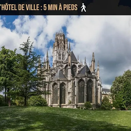 Charmante Maison De 4 Avec Salles De Bains Independantes Et Privee, Ideal Pour Travailler Et Pour Les Rouen
