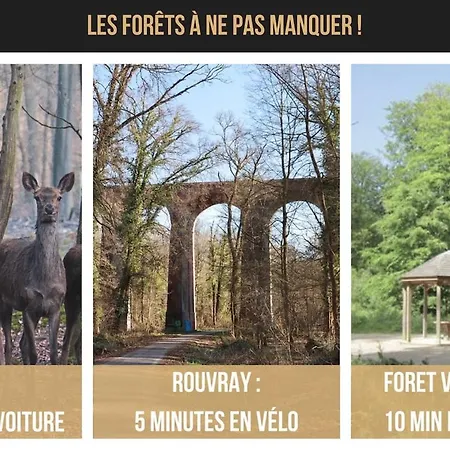 Дом отдыха Charmante Maison De 4 Avec Salles De Bains Independantes Et Privee, Ideal Pour Travailler Et Pour Les